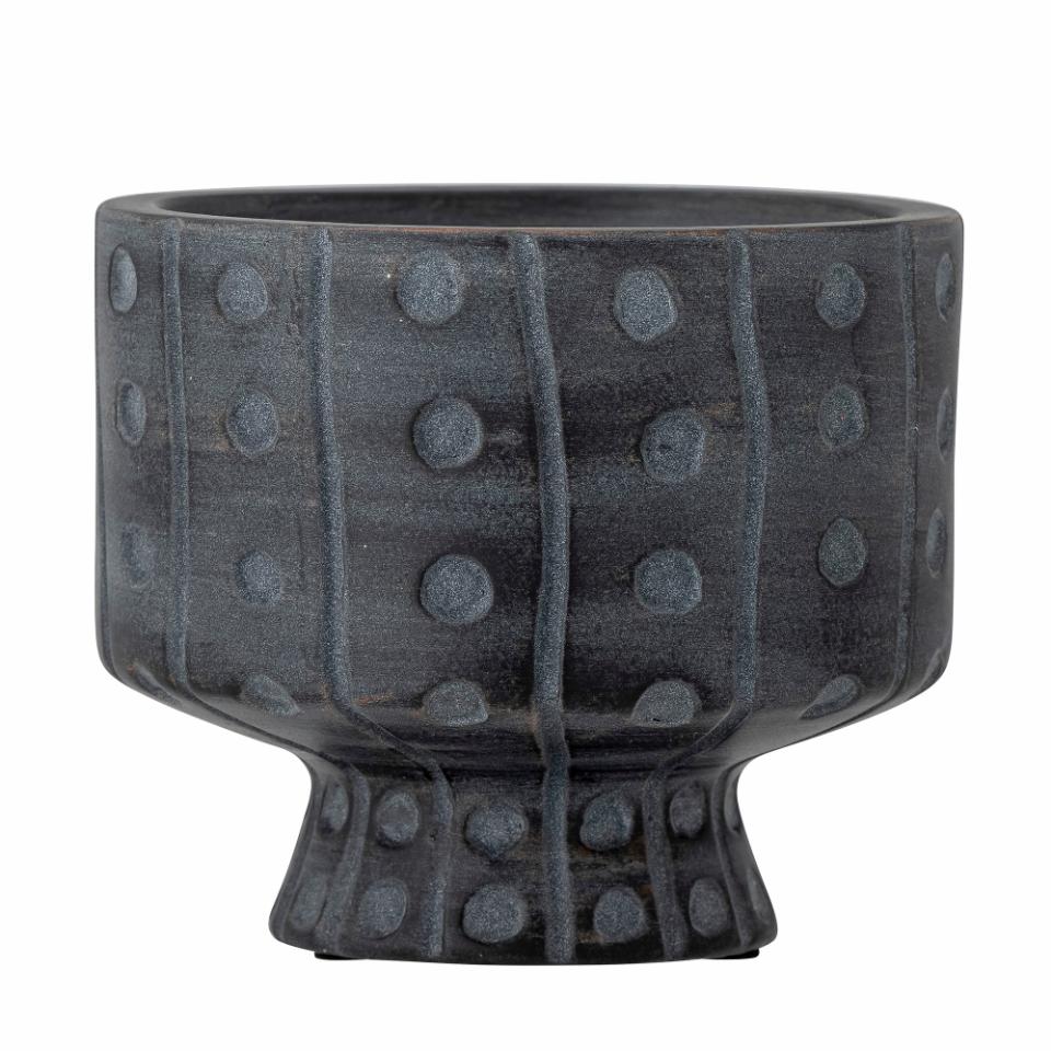Bloomingville Rane pot o17 cm Gray | Scandinavian Design | Flower pots | Grey