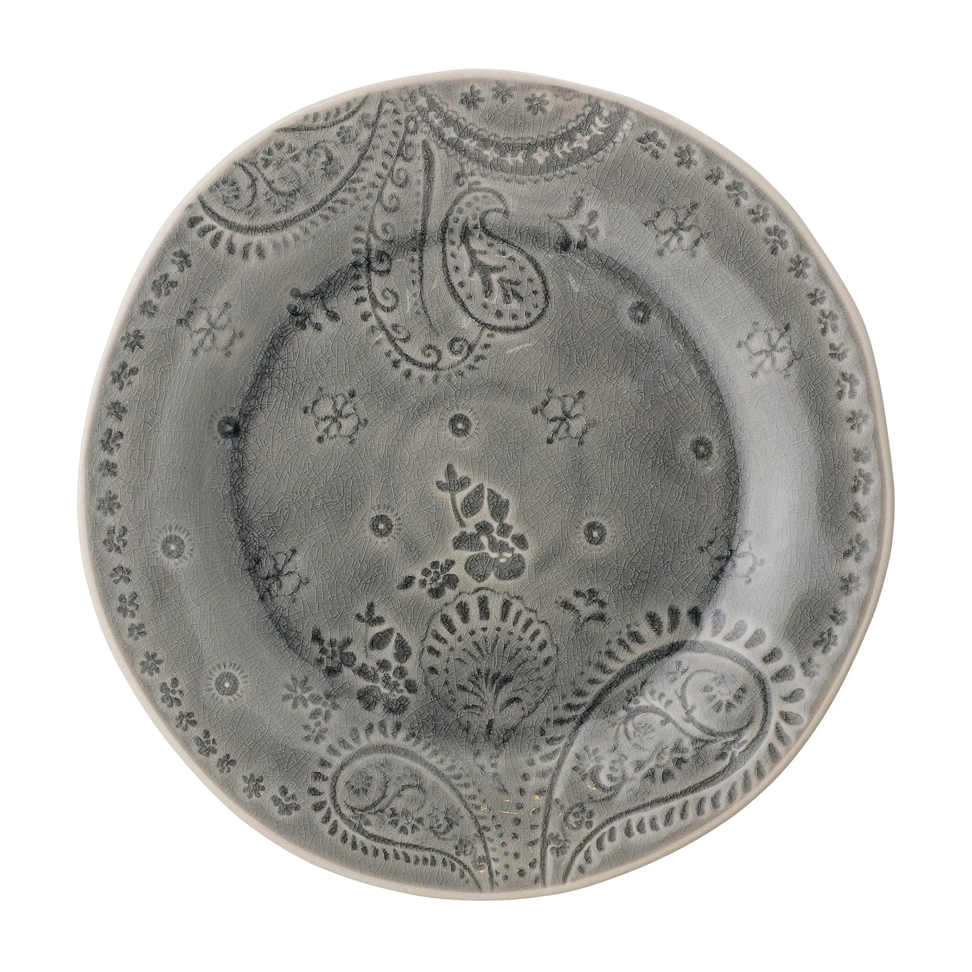 Rani plate 26.5 cm, grey Bloomingville