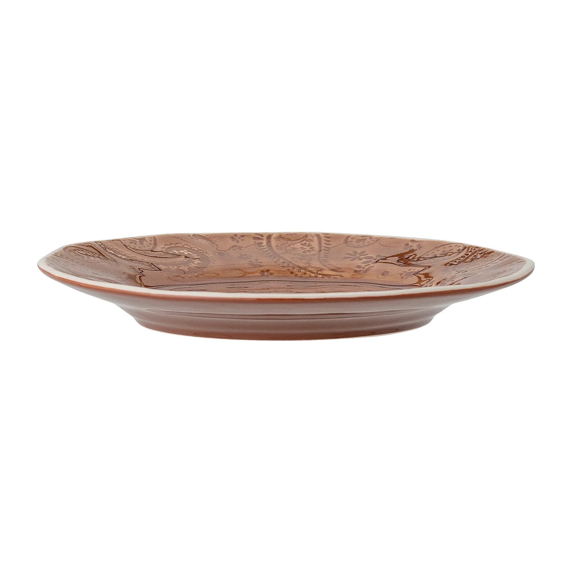 Rani small plate 20 cm, brown Bloomingville