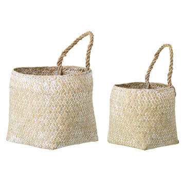 Riva storage basket 2 pieces - white - Bloomingville