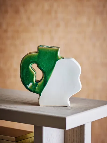 River vase - Green, 20.5x20 cm - Bloomingville