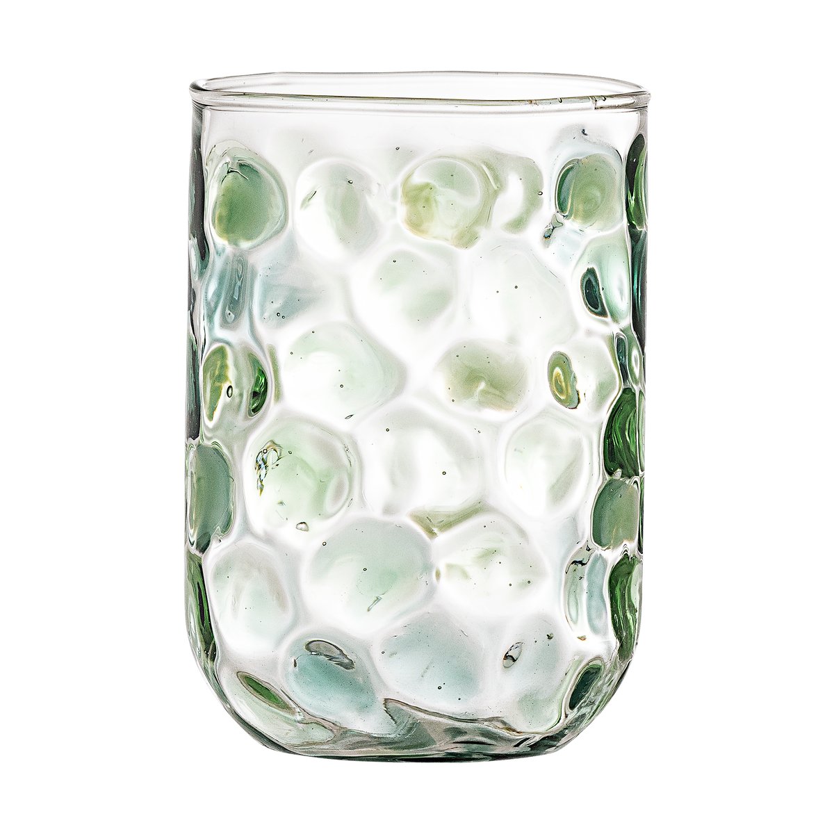 Bloomingville Rondha drinking glass 36 cl Green | Scandinavian Design | Drinking glasses & tumblers | Green