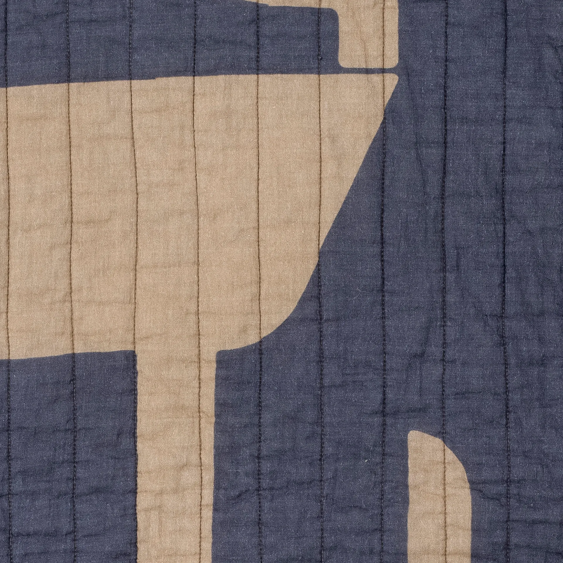 Roosi throw 130x150 cm, Blue Bloomingville