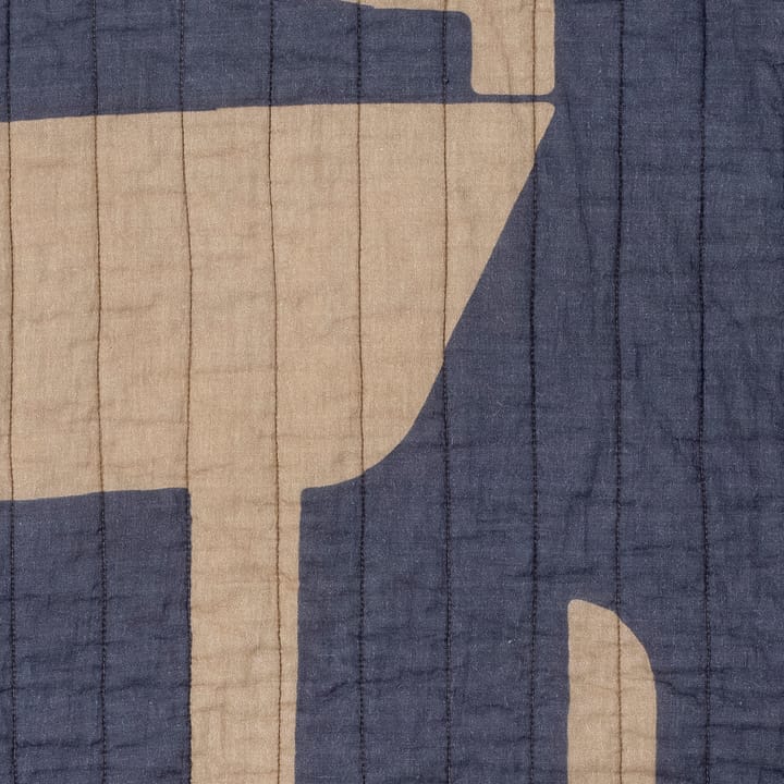 Roosi throw 130x150 cm, Blue Bloomingville