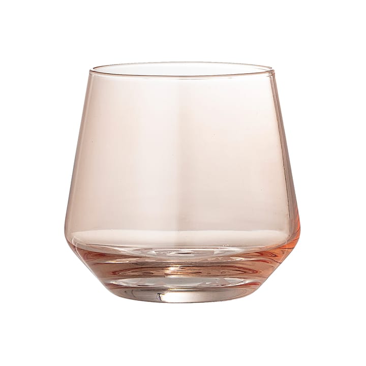 Rosy drinking glass 39 cl - rosé - Bloomingville