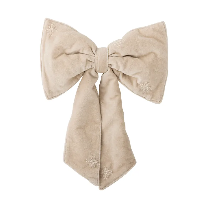 Ruby decorative bow - Nature, 30x40 cm - Bloomingville