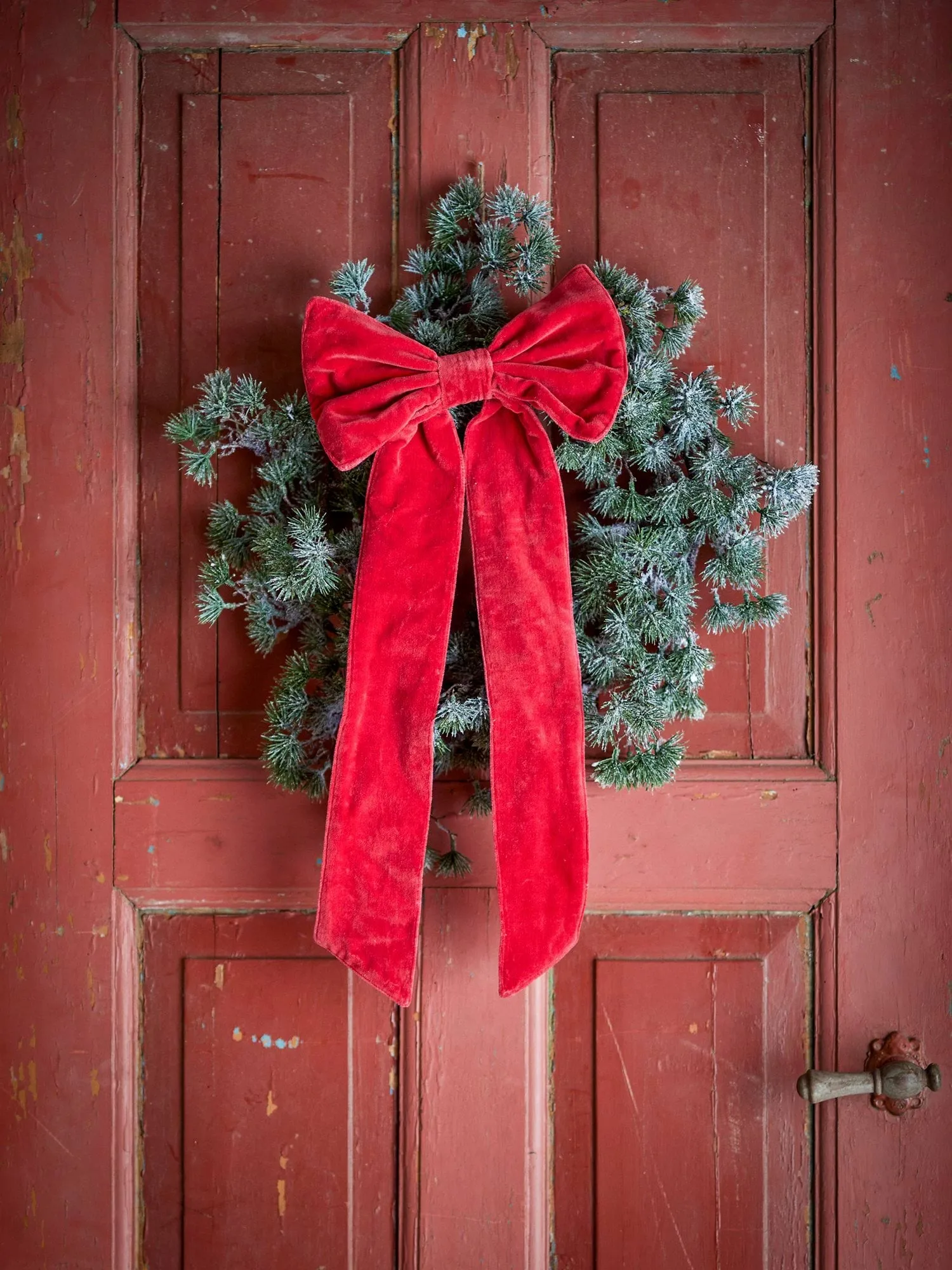 Ruby decorative bow, Red, 53x25 cm Bloomingville