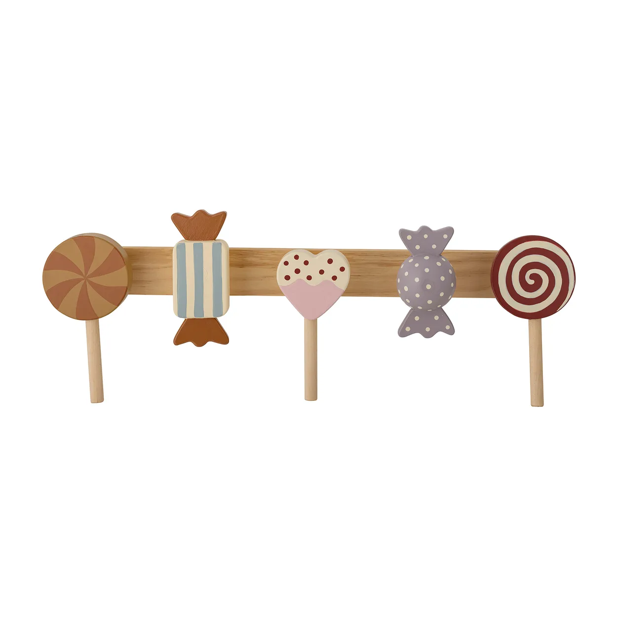 Bloomingville Rudy hanger 42 cm Brown-multi | Scandinavian Design | Clothes hooks & hangers | Brown