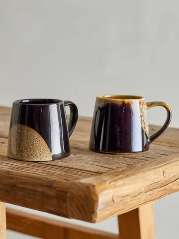 Rye mug - Brown, 2 parts - Bloomingville