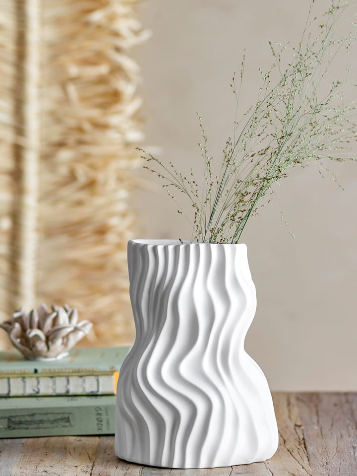 Sahal vase 25,5 cm - White - Bloomingville