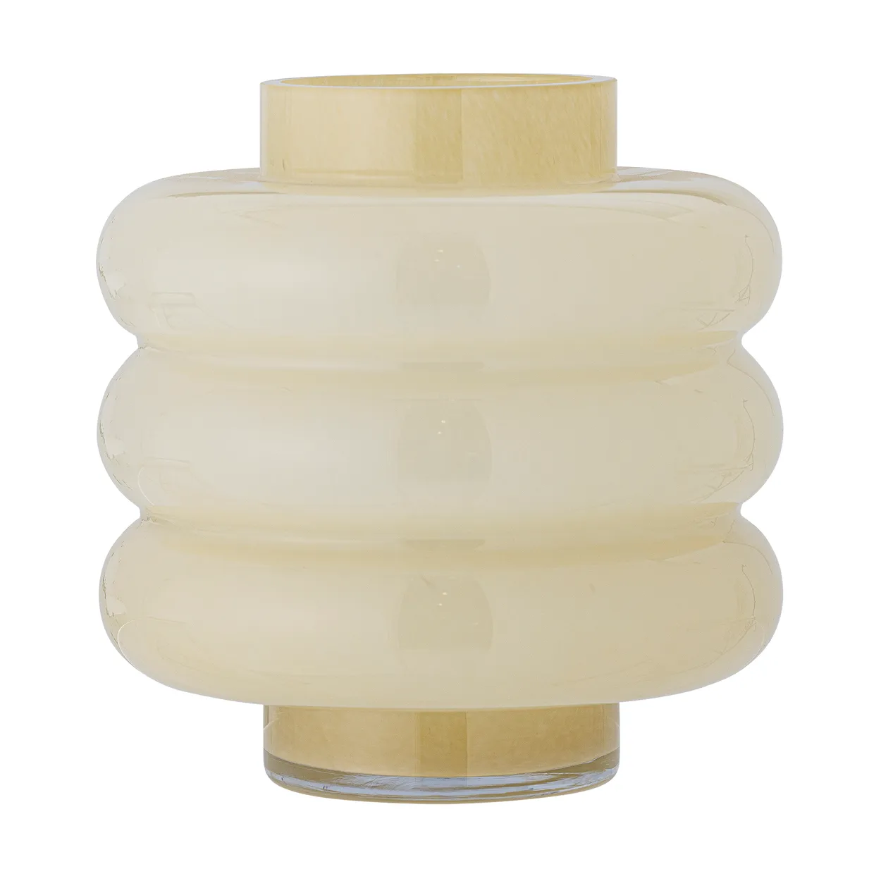 Bloomingville Sahara vase o21.5x22 cm Yellow | Scandinavian Design | Vases | Yellow