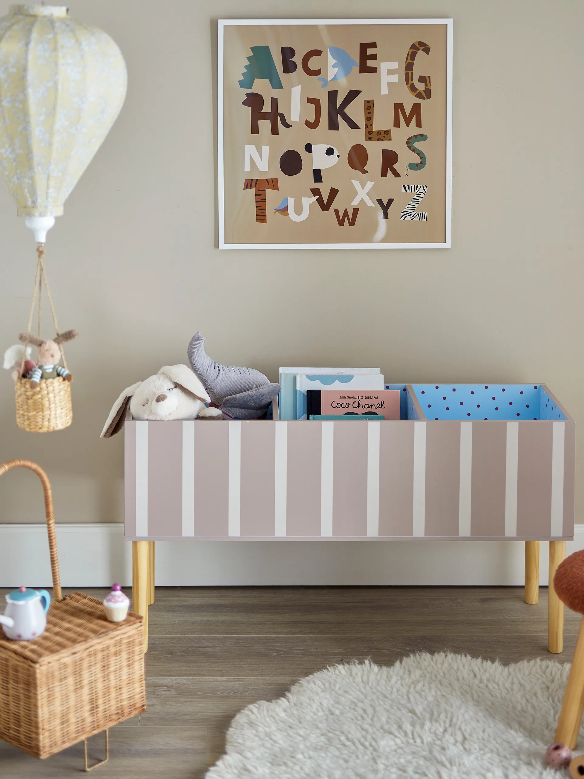 Salam bookend 90x50 cm, Brown Bloomingville