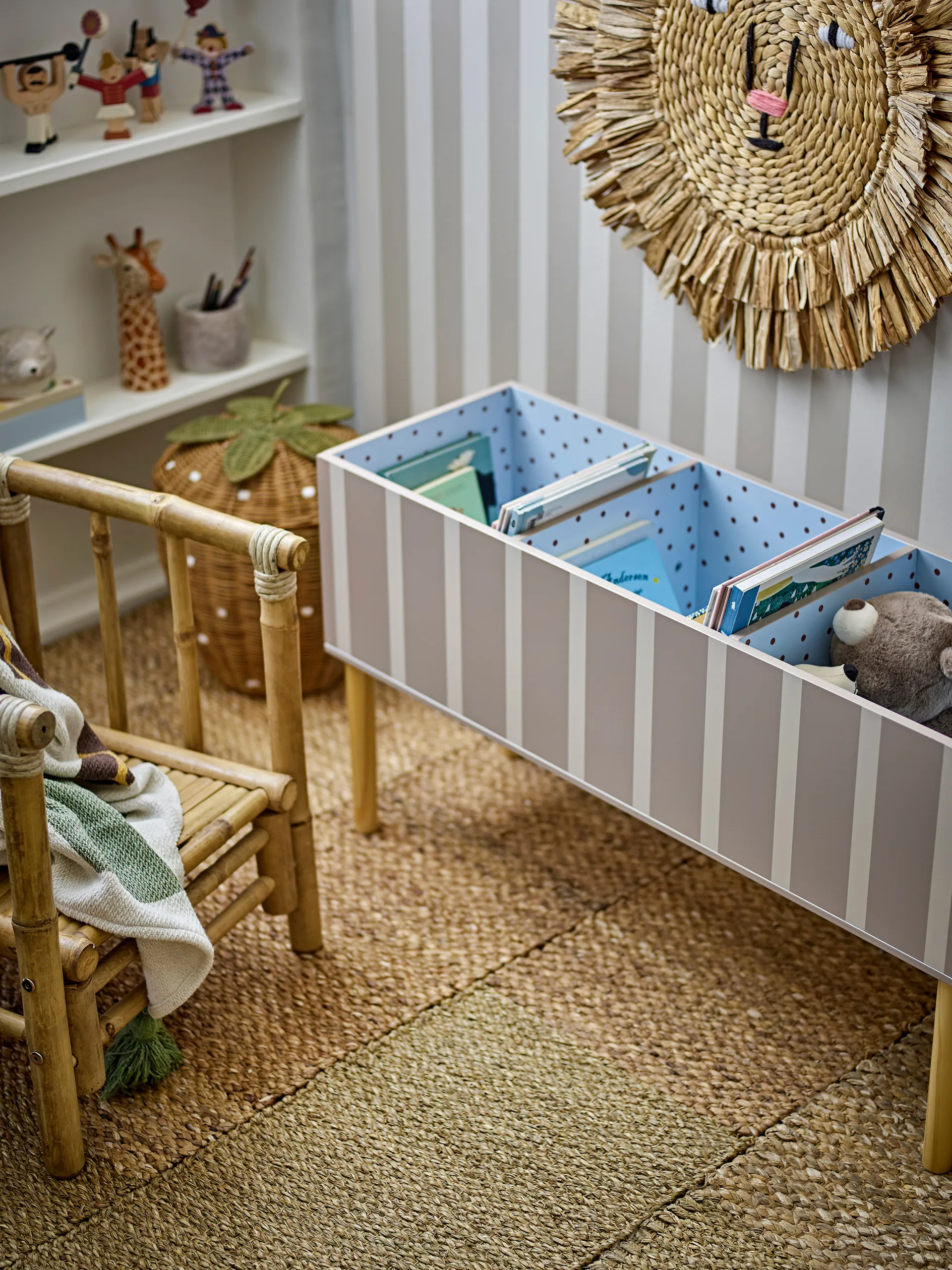 Salam bookend 90x50 cm, Brown Bloomingville