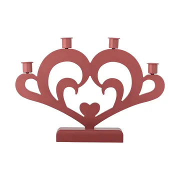 Salia advent candle holder - Red, 36 cm - Bloomingville