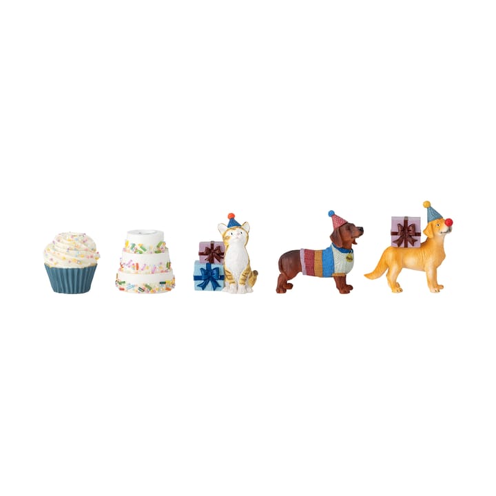 Salve birthday decoration 15 pieces - Multi - Bloomingville