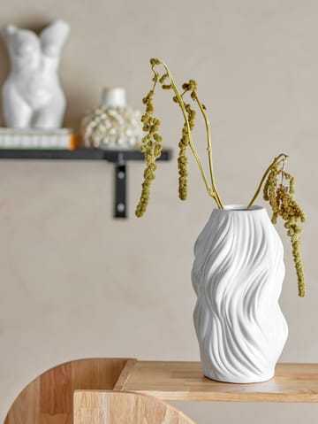 Sanak vase Ø14x26 cm - White - Bloomingville