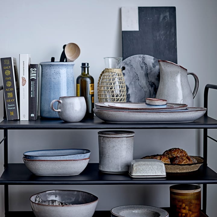 Sandrine butter dish, grey Bloomingville