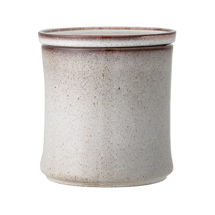Sandrine jar with lid Ø14.5 cm - grey - Bloomingville