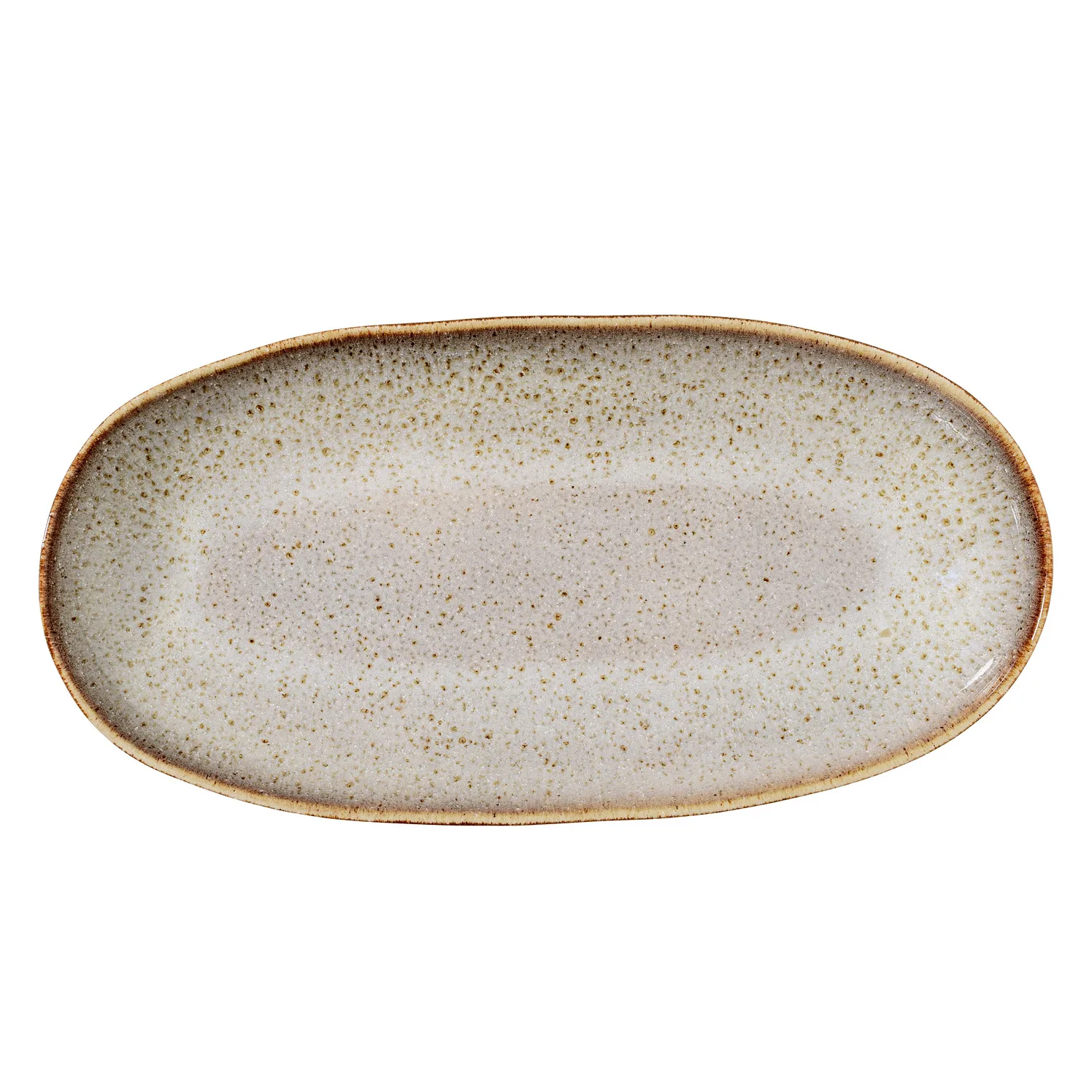 Sandrine medium serving platter, light grey Bloomingville