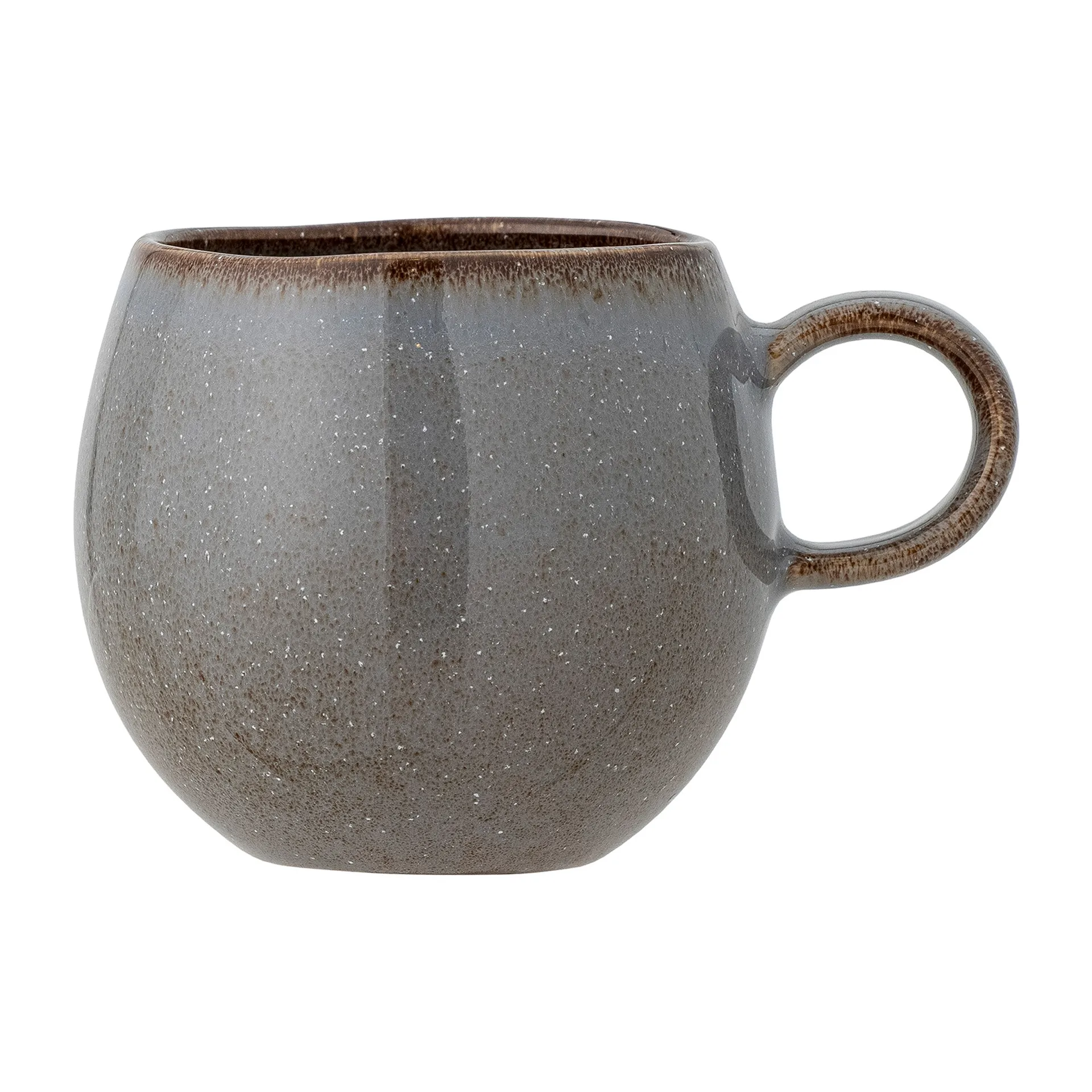 Sandrine mug 8 cm, Grey Bloomingville