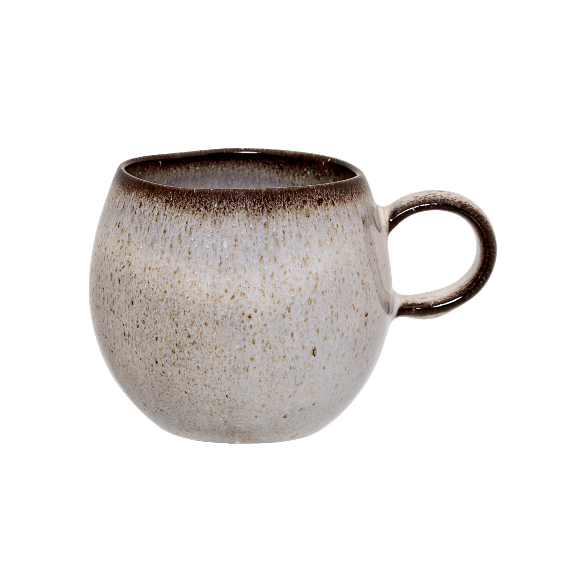 Sandrine mug 8 cm, light grey Bloomingville