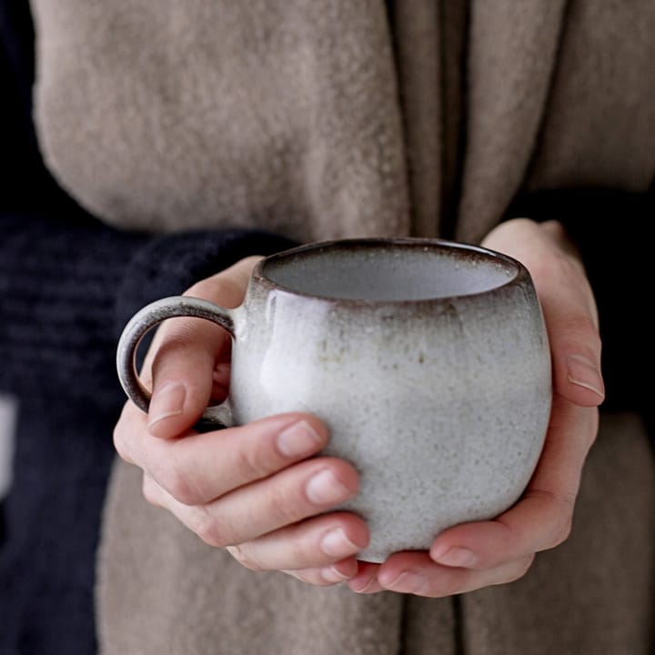 Sandrine mug 8 cm - light grey - Bloomingville