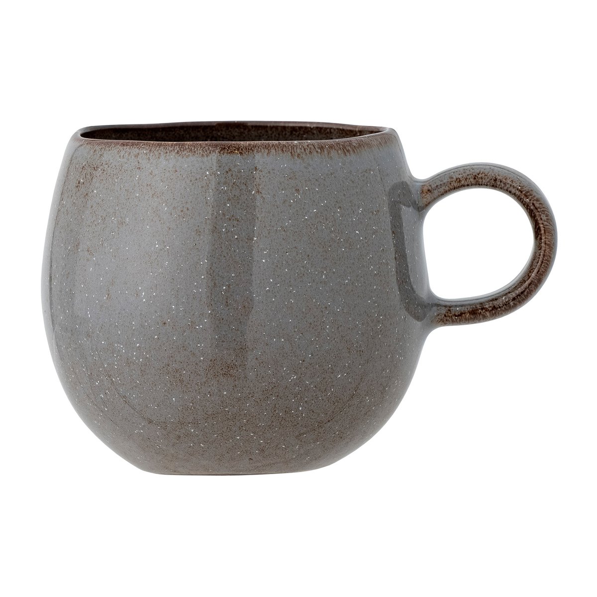 Bloomingville Sandrine mug 9.5 cm Grey | Scandinavian Design | Coffee cups | Grey