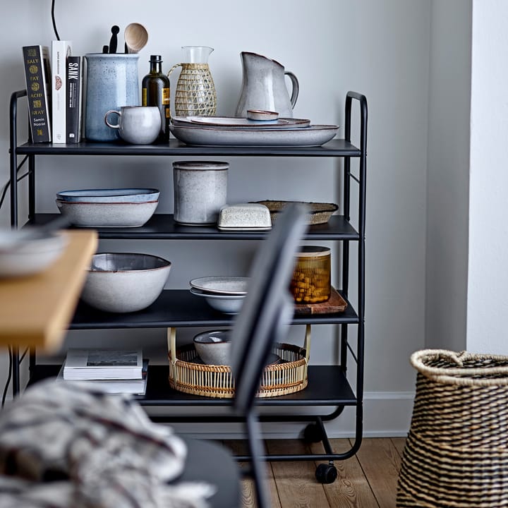 Sandrine pasta plate Ø22 cm, grey Bloomingville
