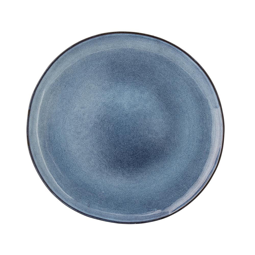 Bloomingville Sandrine plate o 22 cm blue | Scandinavian Design | Small plates & side plates | Blue