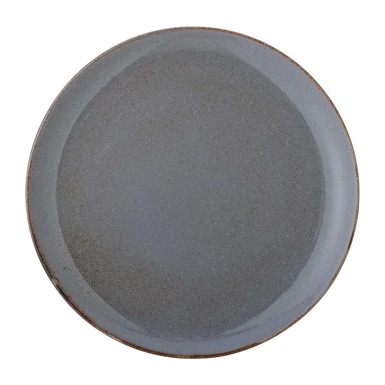 Bloomingville Sandrine plate o 28.5 cm Grey | Scandinavian Design | Dinner plates | Grey