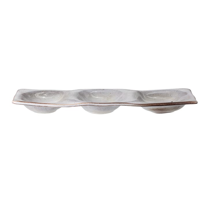 Sandrine servering saucer 13x36 cm - light grey - Bloomingville