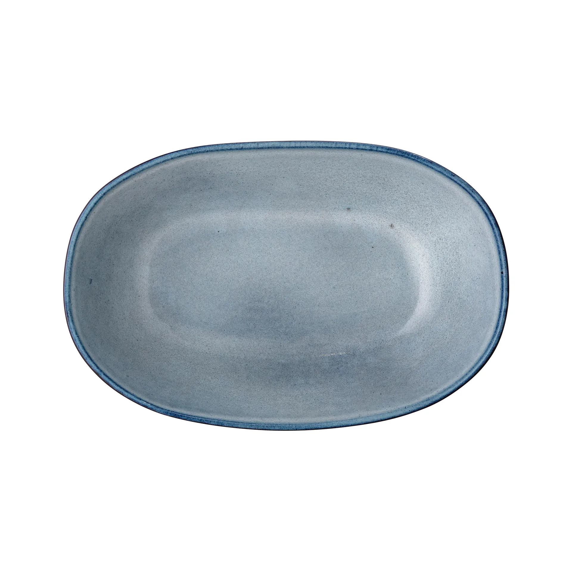 Sandrine serving bowl 16.5x25.5 cm, blue Bloomingville