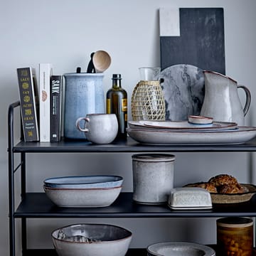 Sandrine serving bowl 16.5x25.5 cm - blue - Bloomingville