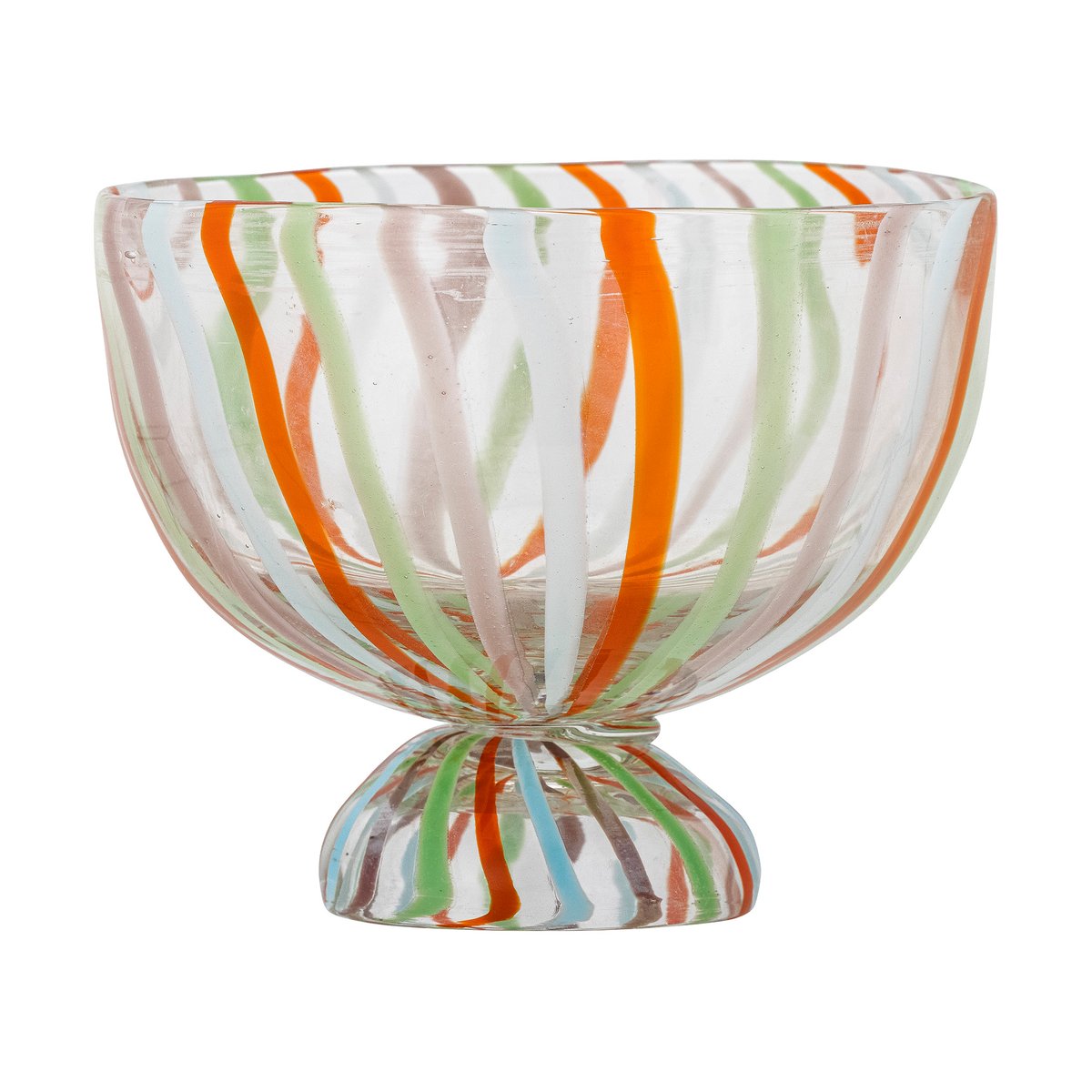 Bloomingville Savya glass bowl o17 cm Multi | Scandinavian Design | Serving bowls | Multi