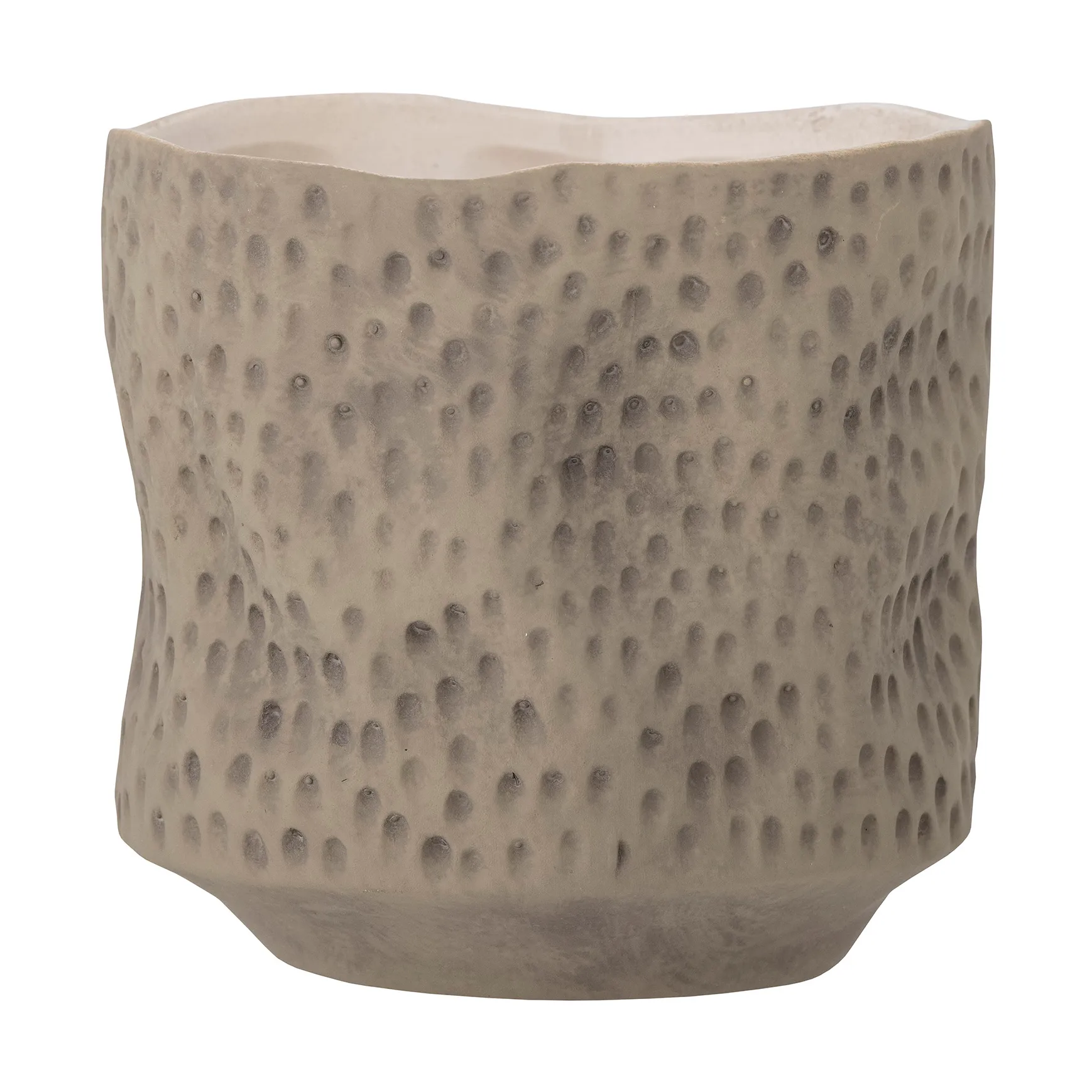 Sayah flower pot Ø16 cm, Brown Bloomingville
