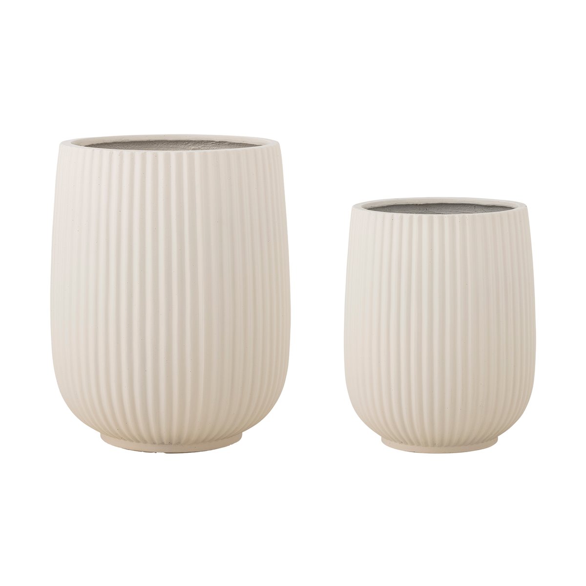 Bloomingville Selva pot 2 pieces White | Scandinavian Design | Flower pots | White