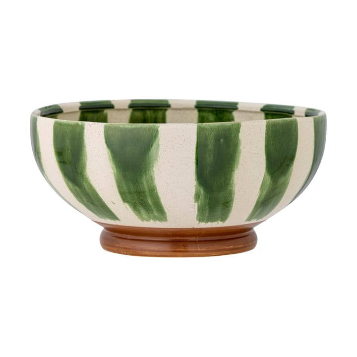 Shakti serving bowl Ø26 cm - Green-white - Bloomingville