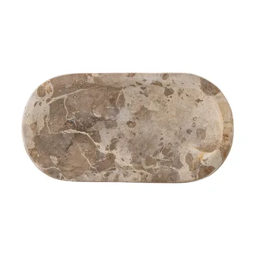Shao tray marble 24.5x12.5 cm - Natural - Bloomingville