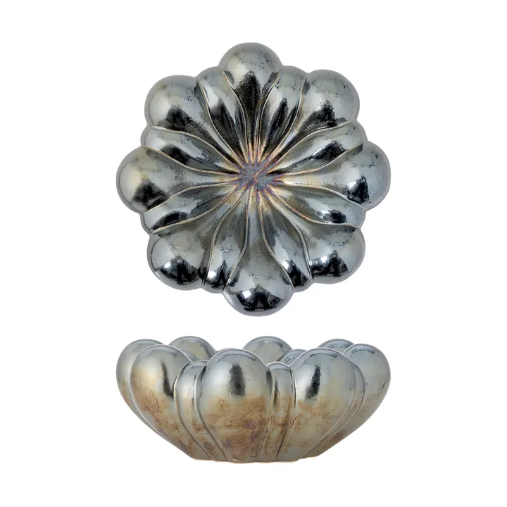 Sheeran bowl Ø31 cm - Silver - Bloomingville
