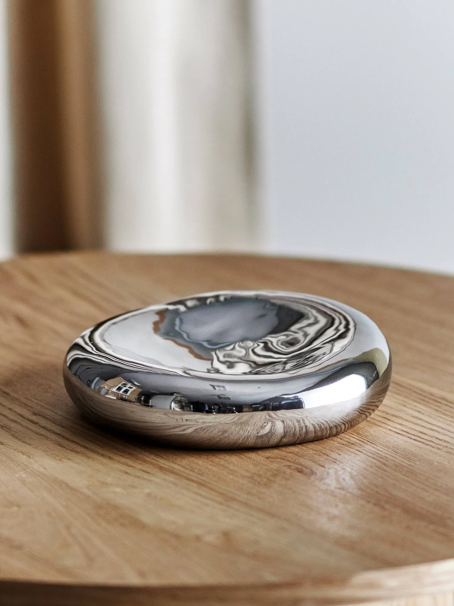 Shine bowl, Silver, Ø23 cm Bloomingville