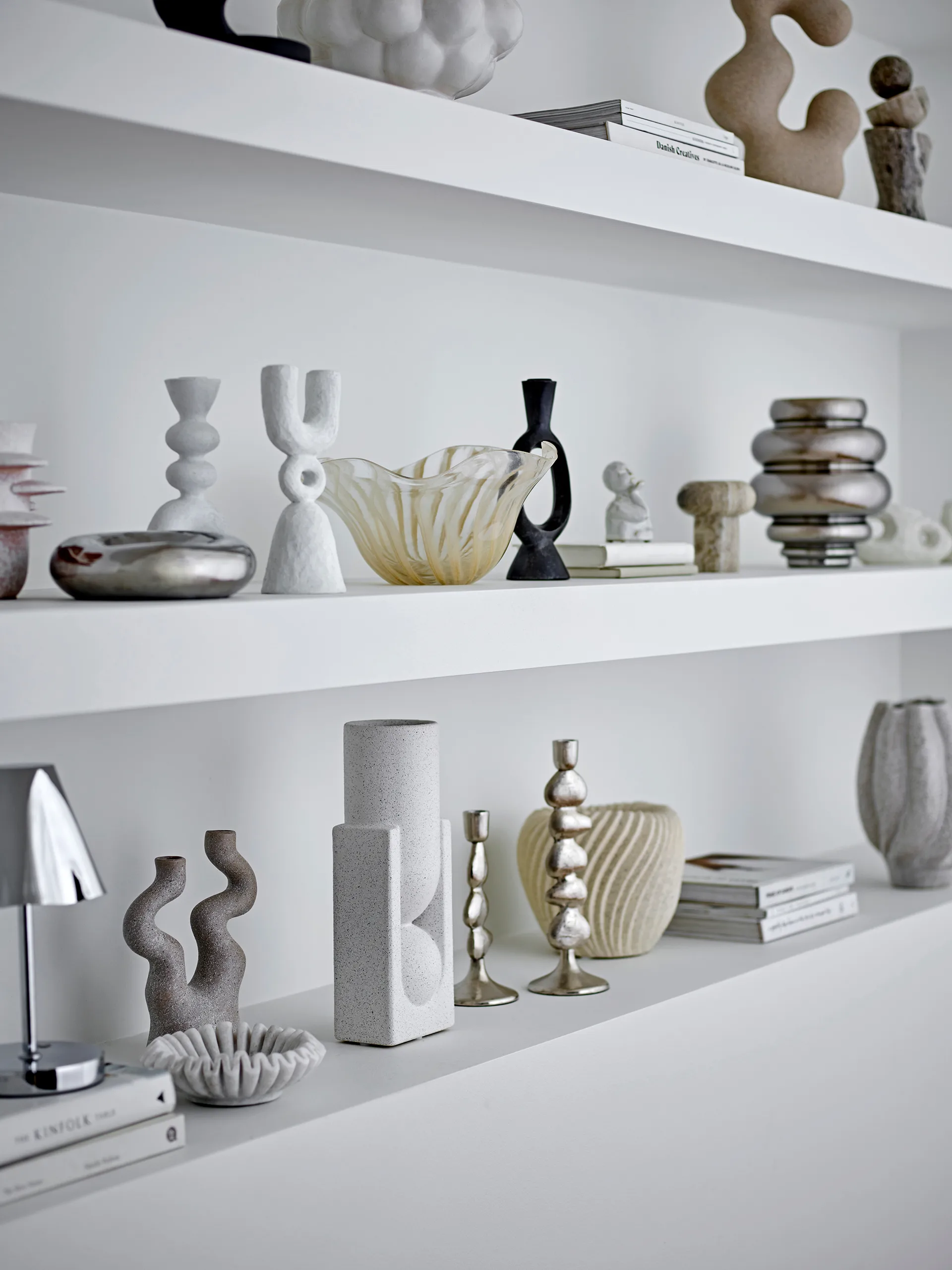 Shine decorative bowl Ø18 cm, Silver Bloomingville