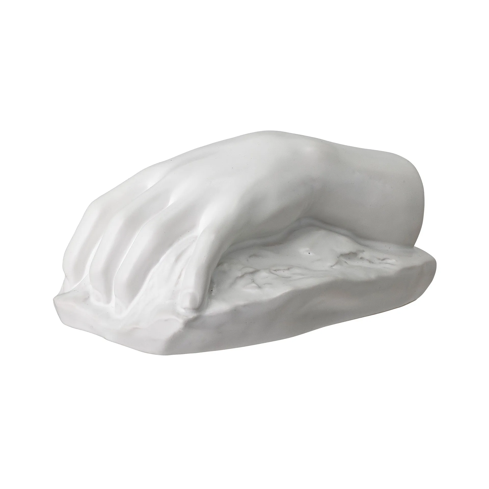 Shirie decoration hand, white Bloomingville