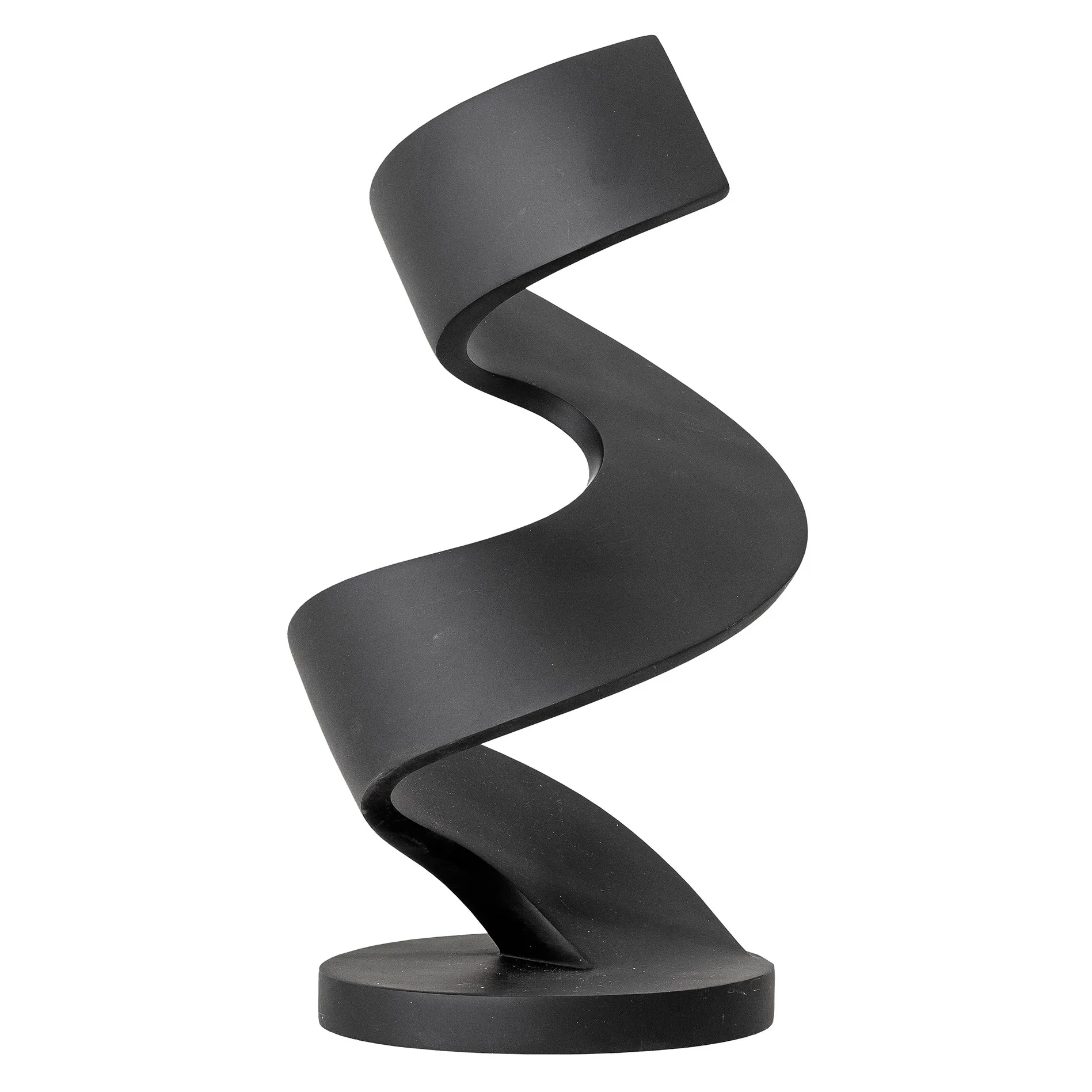 Siele Deco sculpture 32 cm, black Bloomingville