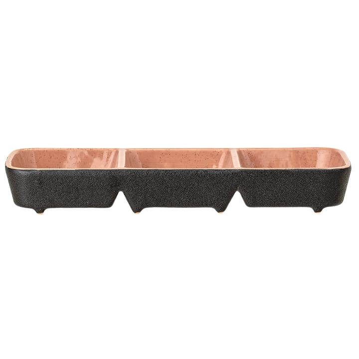 Sienna serving bowls, Orange-black Bloomingville
