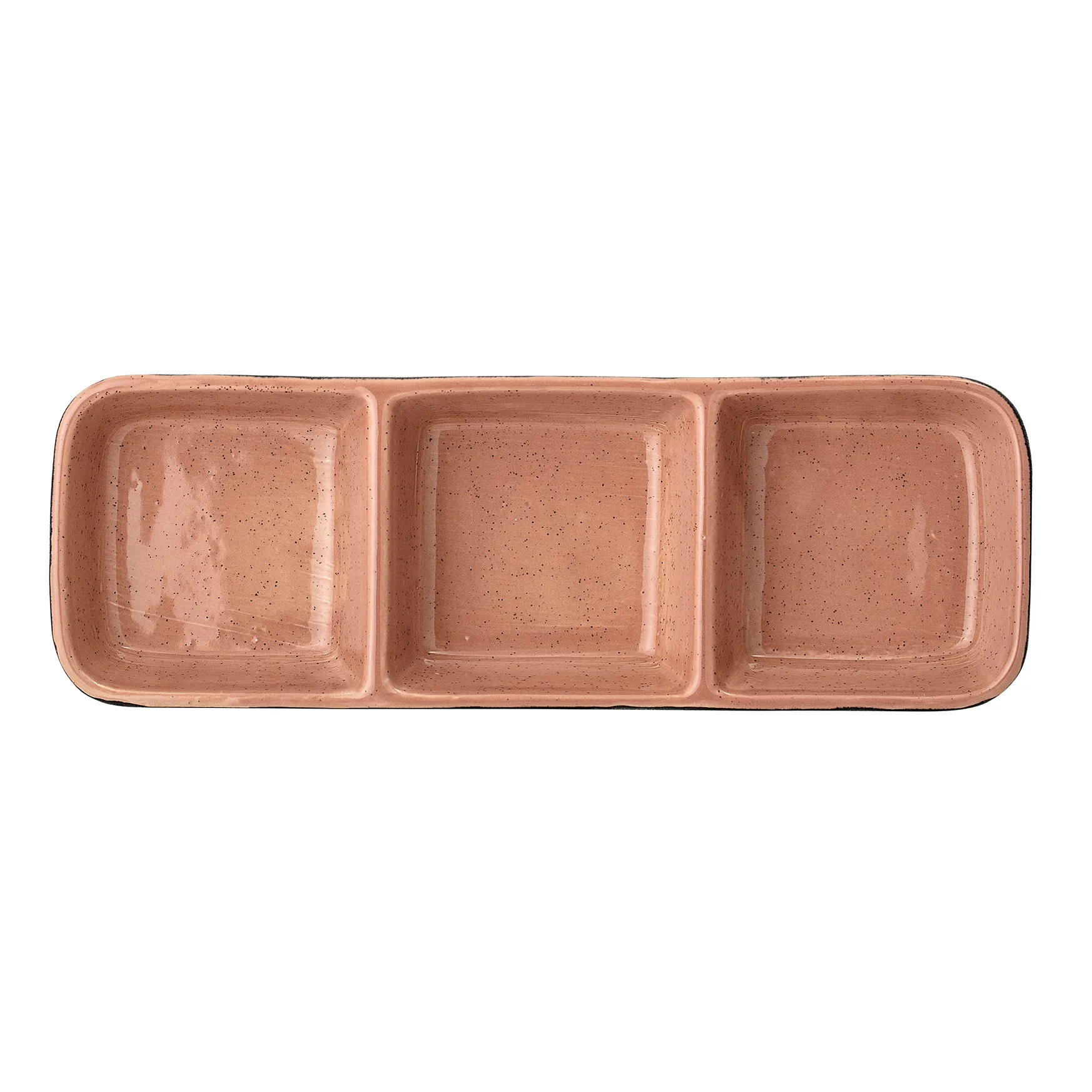 Sienna serving bowls, Orange-black Bloomingville