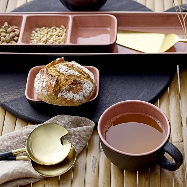 Sienna serving bowls, Orange-black Bloomingville