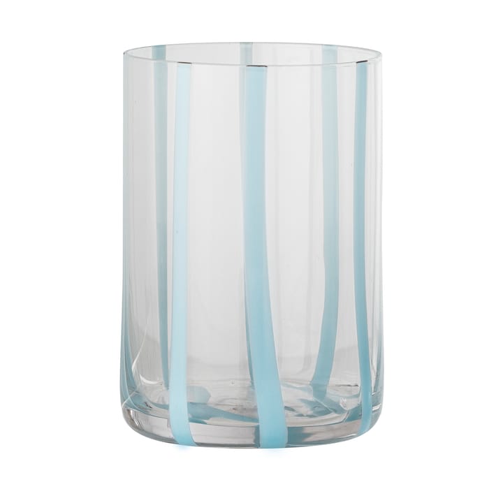 Silja drinking glass 37 cl - Blue-clear - Bloomingville