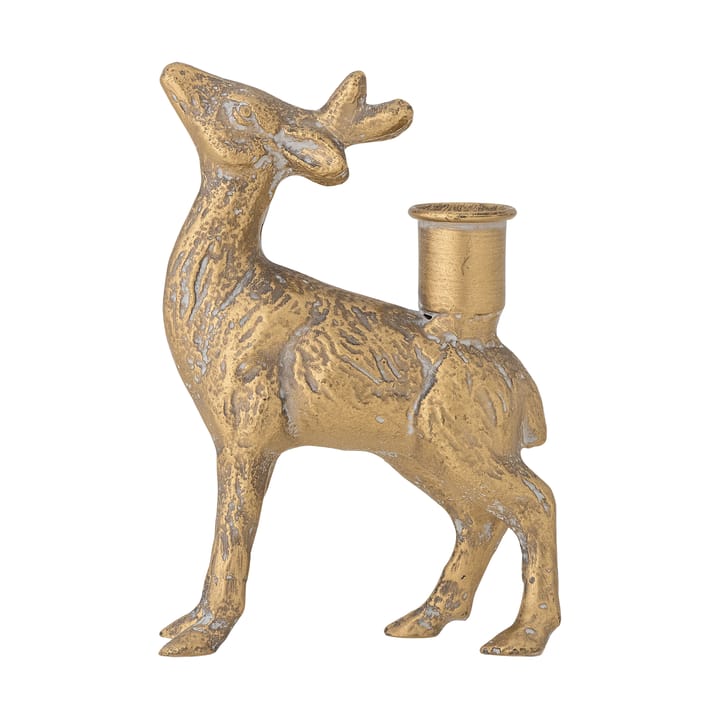 Souris candle holder 15 cm, Brass Bloomingville