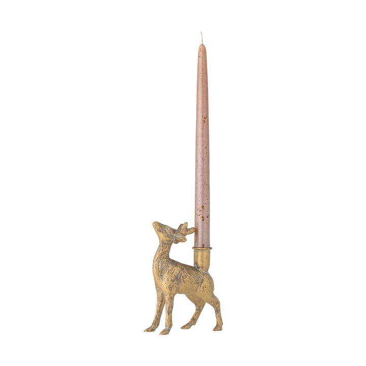 Souris candle holder 15 cm, Brass Bloomingville
