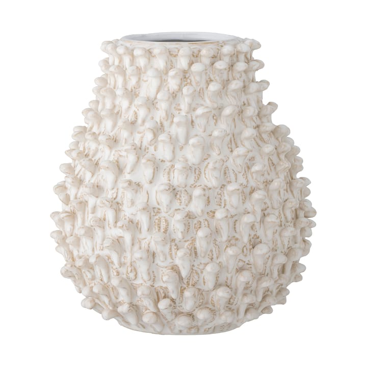 Spikey vase 25.5 cm, White Bloomingville